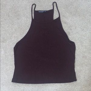 Brandy Melville maroon tank top